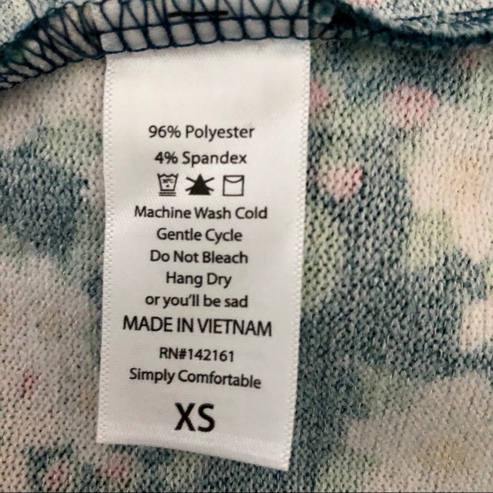 LuLaRoe Robin/Bird Print Duster - Picture 8 of 8